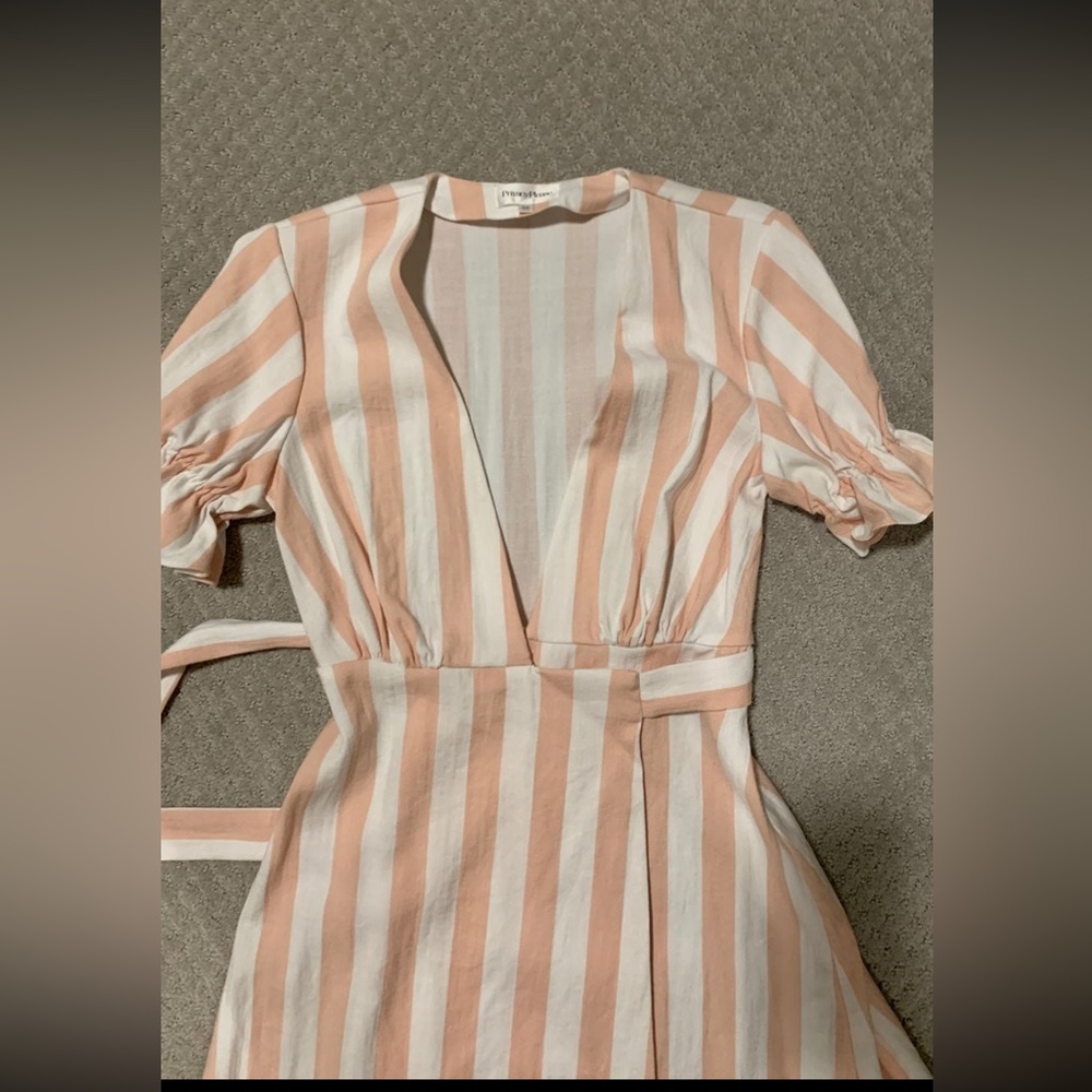 Privacy Please wrap mini dress